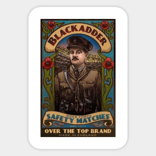 Blackadder Goes Forth Matches Sticker